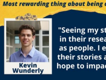 Most rewarding part of being a peer facilitator 2019-2020